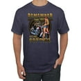 thumbnail image 1 of Wild Bobby, Remember Your First Soft Tail Bike Hot Babe Cars and Trucks Men's Graphic T-Shirt, Vintage Heather Navy, 3XL, 1 of 3