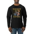 thumbnail image 1 of Wild Bobby, Remember Your First Soft Tail Bike Hot Babe Cars and Trucks Mens Long Sleeve Shirt, Black, Small, 1 of 3
