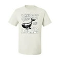 thumbnail image 1 of Wild Bobby Respect The Locals Save Our Oceans Whale Animal Lover Men Graphic Tee, White, Small, 1 of 6