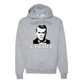thumbnail image 1 of Wild Bobby, Rest In Peace Ray Liotta Movie Quote Always Wanted to be a Gangster Famous People Unisex Graphic Hoodie Sweatshirt, Heather Grey, 3X-Large, 1 of 5