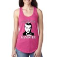 thumbnail image 1 of Wild Bobby, Rest In Peace Ray Liotta Movie Quote Always Wanted to be a Gangster Famous People Ladies Racerback Tank Top, Raspberry, Small, 1 of 5