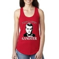thumbnail image 1 of Wild Bobby, Rest In Peace Ray Liotta Movie Quote Always Wanted to be a Gangster Famous People Ladies Racerback Tank Top, Red, Medium, 1 of 5