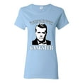 thumbnail image 1 of Wild Bobby, Rest In Peace Ray Liotta Movie Quote Always Wanted to be a Gangster Famous People Womens Graphic T-Shirt, Light Blue, Small, 1 of 5