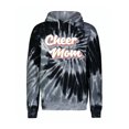 thumbnail image 1 of Wild Bobby Retro Cheer Mom Girl Sports Unisex Graphic Hoodie Sweatshirt, Spiral Black, XX-Large, 1 of 5