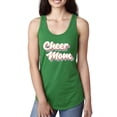 thumbnail image 1 of Wild Bobby Retro Cheer Mom Girl Sports Women Racerback Tank Top, Kelly, Medium, 1 of 5