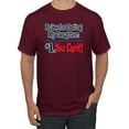 thumbnail image 1 of Wild Bobby, Rules For Dating My Daughter #1 You Can't! Funny Dad Father Gift | Mens Father's Day Graphic T-Shirt, Maroon, 2XL, 1 of 4
