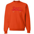 thumbnail image 1 of Wild Bobby, SRT Demon Speedster Racing Car Silhouette Emblem Cars and Trucks Crewneck Graphic Sweatshirt, 1 of 1