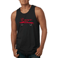 thumbnail image 1 of Wild Bobby, SRT Demon Speedster Racing Car Silhouette Emblem Cars and Trucks Graphic Tank Top, 1 of 1