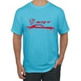 thumbnail image 1 of Wild Bobby, SRT Silhouette Street Racing Viper, Cars and Trucks, Men Graphic Tee, Light Turquoise, Small, 1 of 4