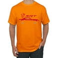 thumbnail image 1 of Wild Bobby, SRT Silhouette Street Racing Viper, Cars and Trucks, Men Graphic Tee, Orange, 4X-Large, 1 of 4