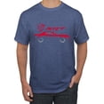 thumbnail image 1 of Wild Bobby, SRT Silhouette Street Racing Viper, Cars and Trucks, Men Graphic Tee, Vintage Heather Blue, 5X-Large, 1 of 4