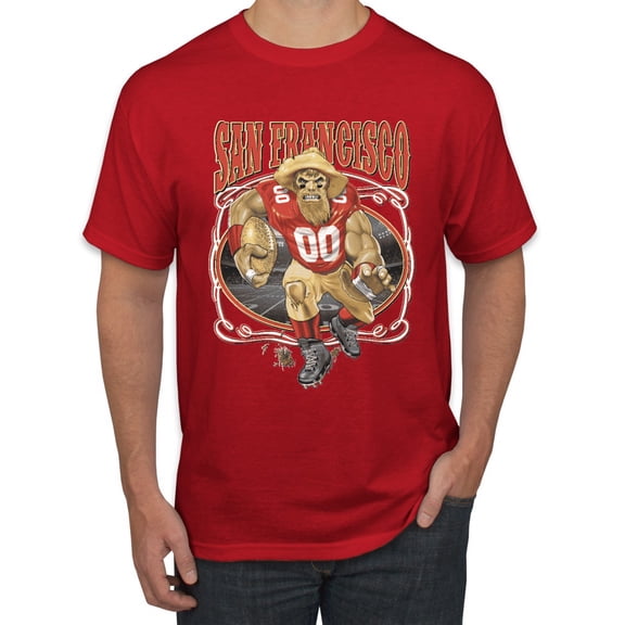 Wild Bobby, San Francisco Fan | SF Fantasy Football ,Sports, Men Graphic Tee, Red, 4X-Large
