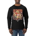 thumbnail image 1 of Wild Bobby, San Francisco Fan | SF Fantasy Football ,Sports, Men Long Sleeve Shirt, Black, Small, 1 of 4