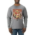 thumbnail image 1 of Wild Bobby, San Francisco Fan | SF Fantasy Football ,Sports, Men Long Sleeve Shirt, Heather Grey, Medium, 1 of 4