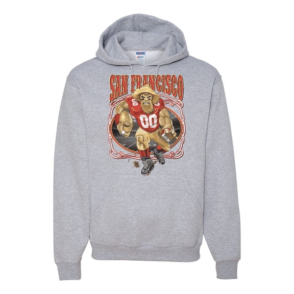 Wild Bobby, San Francisco Fan | SF Fantasy Football ,Sports, Unisex Graphic Hoodie Sweatshirt, Heather Grey, 3X-Large