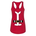 thumbnail image 1 of Wild Bobby Santa Claus Suit Christmas Sweater | Holiday Women Racerback Tank Top, 1 of 5