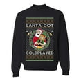 thumbnail image 1 of Wild Bobby Santa Got Coldplayed Christmas Unisex Sweater | Funny Holiday Unisex Crewneck Sweatshirt, 1 of 5