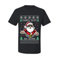 thumbnail image 1 of Wild Bobby Santa Says 6 7 Meme Sweater | Holiday Men Tee, 1 of 5
