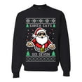thumbnail image 1 of Wild Bobby Santa Says 6 7 Meme Sweater | Holiday Unisex Crewneck Sweatshirt, 1 of 5