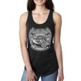 thumbnail image 1 of Wild Bobby, Shake Rattle And Roll Vintage Hot Rods Pop Culture Ladies Racerback Tank Top, Black, Small, 1 of 3