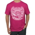 thumbnail image 1 of Wild Bobby, Shake Rattle And Roll Vintage Hot Rods Pop Culture Men's Graphic T-Shirt, Fuschia, Large, 1 of 3