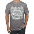 thumbnail image 1 of Wild Bobby, Shake Rattle And Roll Vintage Hot Rods Pop Culture Men's Graphic T-Shirt, Heather Grey, Small, 1 of 3