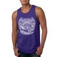 thumbnail image 1 of Wild Bobby, Shake Rattle And Roll Vintage Hot Rods Pop Culture Mens Graphic Tank Top, Purple, Small, 1 of 3