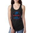 thumbnail image 1 of Wild Bobby, Shelby Cobra USA Logo Emblem Powered by Ford Motors, Cars and Trucks, Women Racerback Tank Top, Black, Small, 1 of 4