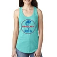 thumbnail image 1 of Wild Bobby, Shelby Cobra USA Logo Emblem Powered by Ford Motors, Cars and Trucks, Women Racerback Tank Top, Tahiti Blue, Small, 1 of 4
