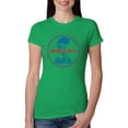 thumbnail image 1 of Wild Bobby, Shelby Cobra USA Logo Emblem Powered by Ford Motors, Cars and Trucks, Women Slim Fit Junior Tee, Kelly, X-Large, 1 of 4