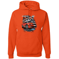 thumbnail image 1 of Wild Bobby, Shelby G.T. 500 Cobra Red Speedster Ford Motors Classic Cars and Trucks Graphic Hoodie Sweatshirt, 1 of 1