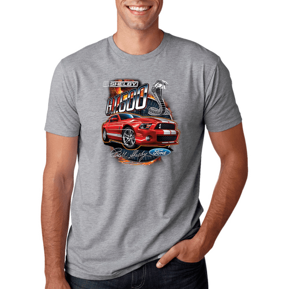 Wild Bobby, Shelby G.T. 500 Cobra Red Speedster Ford Motors Classic Cars and Trucks Graphic T-Shirt