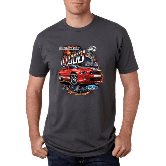 Wild Bobby, Shelby G.T. 500 Cobra Red Speedster Ford Motors Classic Cars and Trucks Graphic T-Shirt