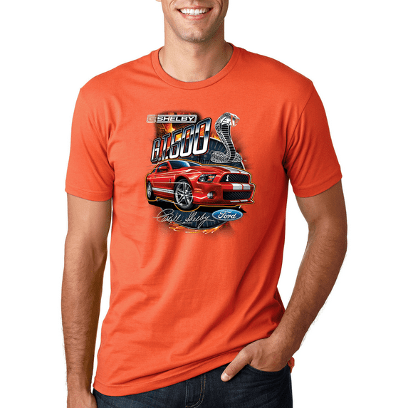 Wild Bobby, Shelby G.T. 500 Cobra Red Speedster Ford Motors Classic Cars and Trucks Graphic T-Shirt