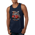 thumbnail image 1 of Wild Bobby, Shelby G.T. 500 Cobra Red Speedster Ford Motors Classic Cars and Trucks Graphic Tank Top, 1 of 1