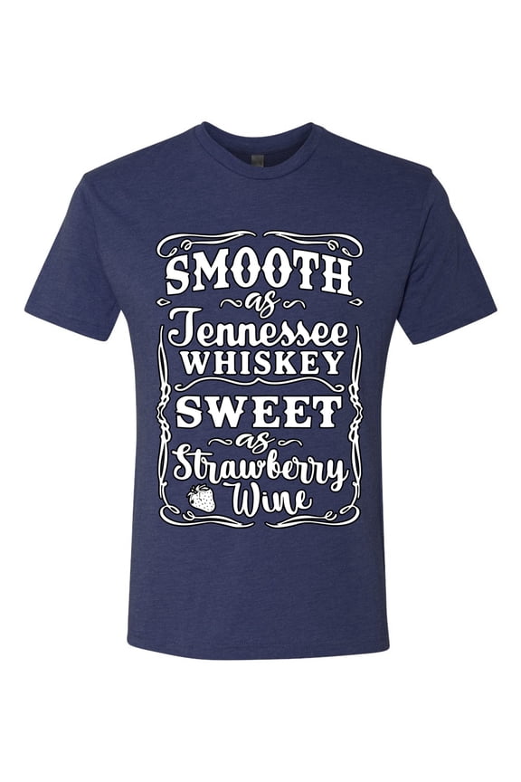 Smooth As Tennessee Whiskey Men Premium Tri Blend Tee