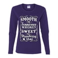 thumbnail image 1 of Wild Bobby Smooth As Tennessee Whiskey Women Graphic Long Sleeve Tee, 1 of 6