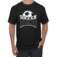 thumbnail image 1 of Wild Bobby, Soccer Dad Better Than a Regular Dad Father's Day Men's Tee, Black, 3X-Large, 1 of 6