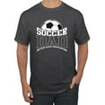 thumbnail image 1 of Wild Bobby, Soccer Dad Better Than a Regular Dad Father's Day Men's Tee, Heather Black, Large, 1 of 6
