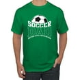 thumbnail image 1 of Wild Bobby, Soccer Dad Better Than a Regular Dad Father's Day Men's Tee, Kelly, XX-Large, 1 of 6