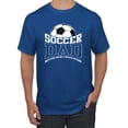 thumbnail image 1 of Wild Bobby, Soccer Dad Better Than a Regular Dad Father's Day Men's Tee, Royal, Small, 1 of 6