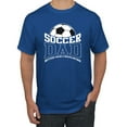 thumbnail image 1 of Wild Bobby, Soccer Dad Better Than a Regular Dad Father's Day Men's Tee, Royal, XX-Large, 1 of 6
