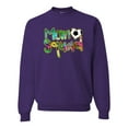 thumbnail image 1 of Wild Bobby, Soccer Mom Squad, Sports, Unisex Crewneck Graphic Sweatshirt, Purple, Medium, 1 of 4