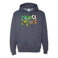thumbnail image 1 of Wild Bobby, Soccer Mom Squad, Sports, Unisex Graphic Hoodie Sweatshirt, Vintage Heather Navy, Large, 1 of 4