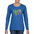thumbnail image 1 of Wild Bobby, Soccer Mom Squad, Sports, Women Graphic Long Sleeve Tee, Royal, Medium, 1 of 4