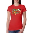 thumbnail image 1 of Wild Bobby, Soccer Mom Squad, Sports, Women Slim Fit Junior Tee, Red, XX-Large, 1 of 4