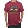 thumbnail image 1 of Wild Bobby, Southern By Birth Christian By Choice Inspirational/Christian Men's Graphic T-Shirt, Vintage Heather Red, 4XL, 1 of 3