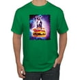 thumbnail image 1 of Wild Bobby, Space Pitbull Riding a Hamburger, Animal Lover, Men Graphic Tees, Kelly, 2XL, 1 of 3