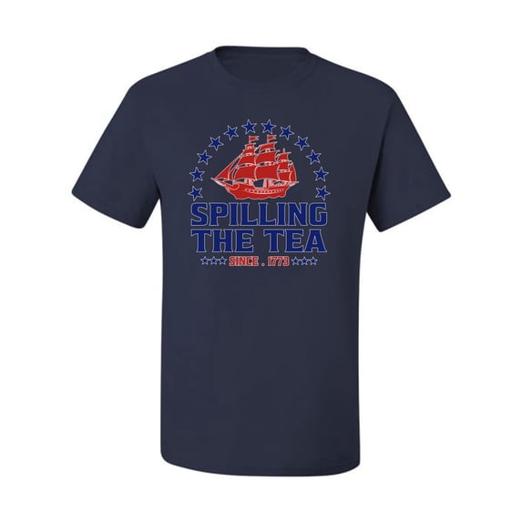 Wild Bobby Spilling The Tea Since 1773 Men Tee