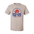 thumbnail image 1 of Wild Bobby Spilling The Tea Since 1773 Men Tee, 1 of 6